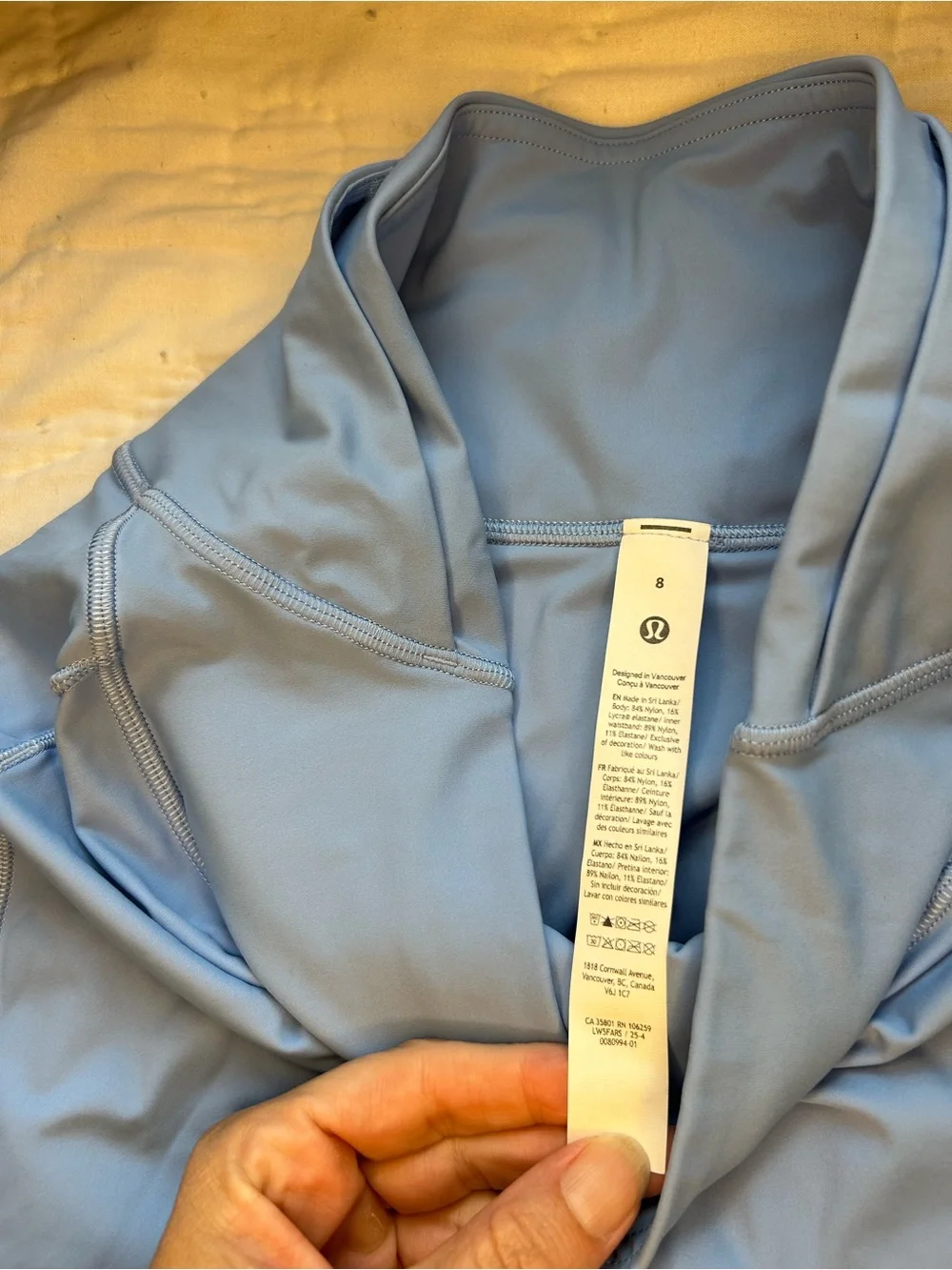 Lululemon High-Waist Active fast and furious Leggings with pockets